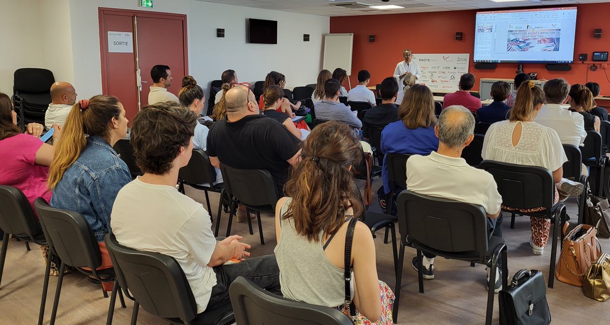 ElisabethFuchs_'s tweet photo. NICE : Etape de la tournée des achats impactants
La lettre économique et politique de PACA https://t.co/uVlk9kxpzD
avec @LepC_PACA @prefet06 @Impactpartner1 @LesEsengagent @lafederationEI #PAQTE @areco06 #Convers @eiffage @Groupe_Interima #Resistex #fiveseashotel @GroupeVicat.. https://t.co/LmV0snBXvl