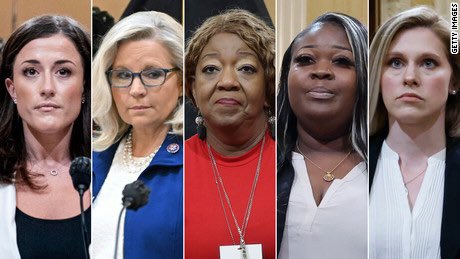 While all the men hide behind lawsuits and plead the fifth and SCOTUS erodes their rights, these are the WOMEN, standing up and bearing the mantle of leadership to defend the USA!
