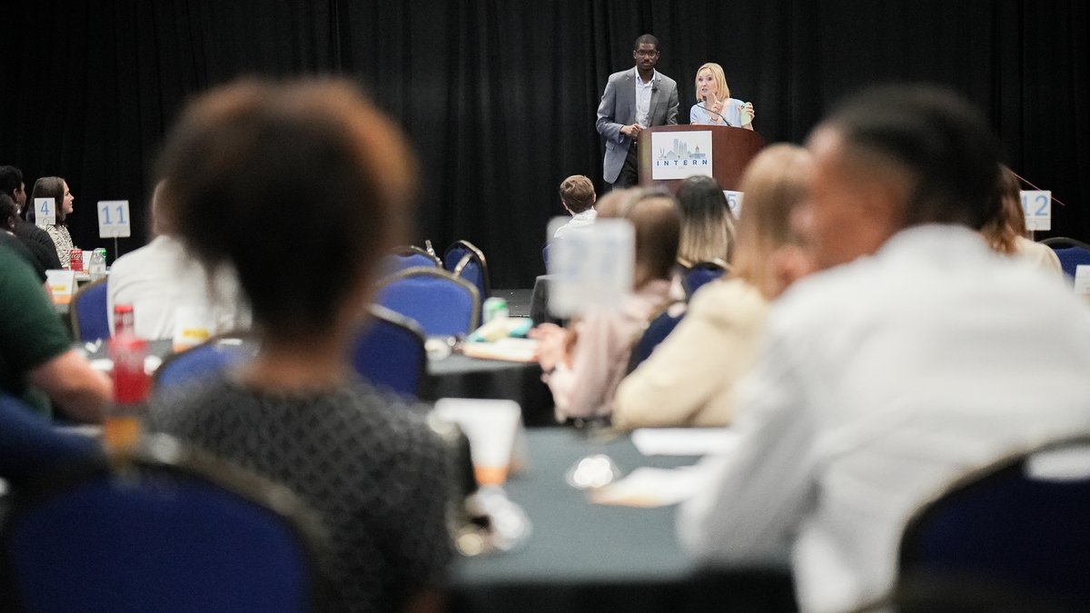 InternOKC's tweet photo. We'd like to give a big thank you to our second session speakers, Jessica Martinez-Brooks, J.D. Baker, and emcee Lacey Lett!

Share something from our speakers that resonated with you, along with #InternOKC for the chance to win our next great door prize! https://t.co/EBW3ZlL6HY