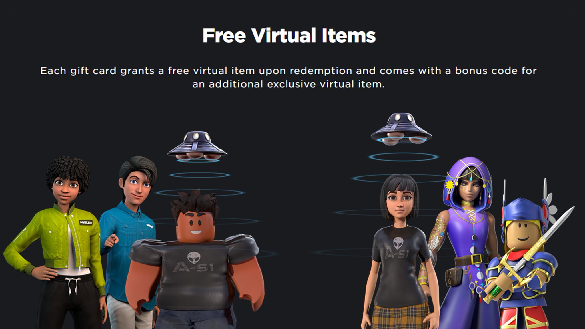 Bloxy News on X: The perfect gift for any #Roblox fan. ⛷️ Every purchase  of a Roblox Gift Card from select retailers grants a FREE virtual item for  your avatar upon redemption!