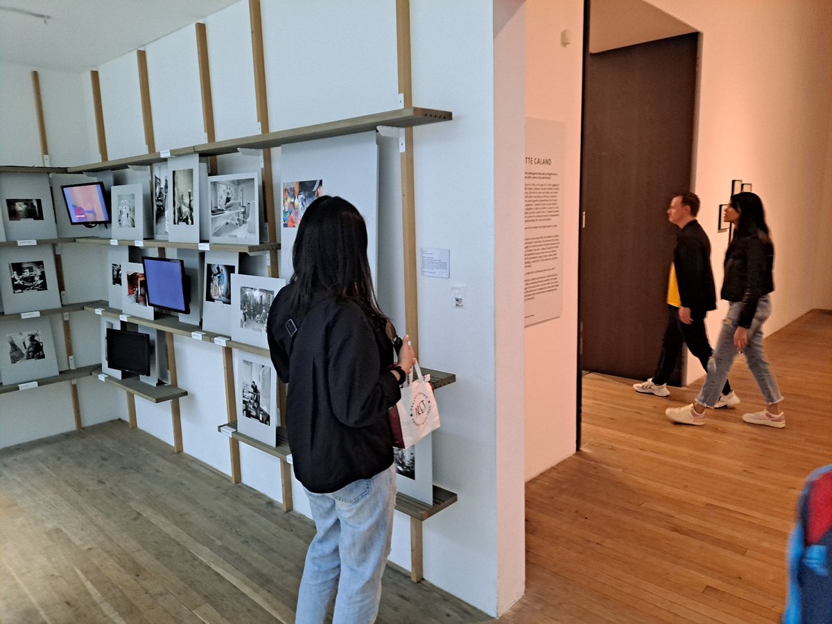 ab_wales's tweet photo. The very first admirer of the Tate modern's latest installation 😀 https://t.co/DKZPO9ssuQ