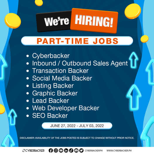 RalphLao03's tweet photo. #Home is where the work is. #WorkfromHome NOW! 
We are looking for individuals just like YOU for the following #parttimepositions
Go to our website at https://t.co/UdUZvOhKEy

 and click  to APPLY >> https://t.co/fU1vVtAuKE

**Our recruitment and on-demand interview are open 24/7 https://t.co/tWDq19p3Gw