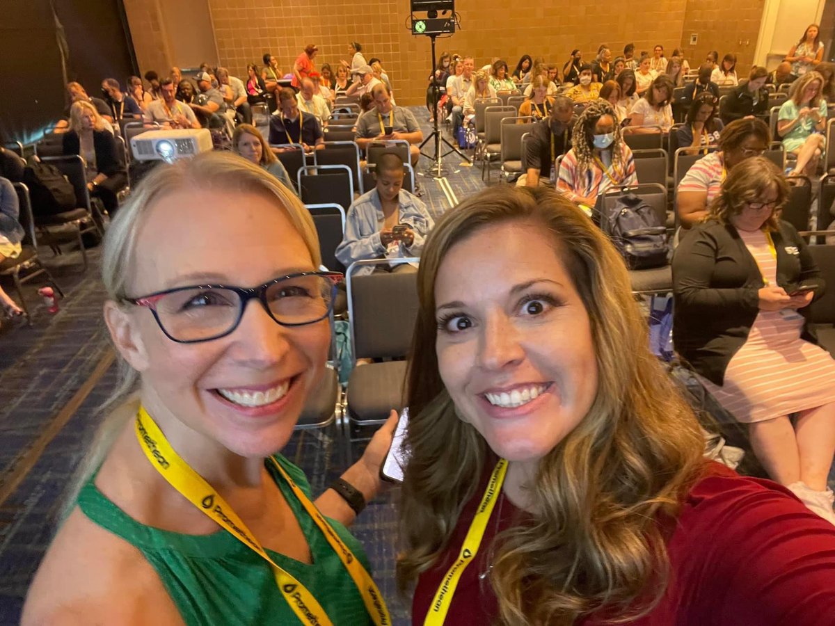 KUCRL's very own Amber Rowland and Suzanne Myers are presenting this week at ISTE Live 22! Good luck, ladies! To learn more about this empowering event, visit conference.iste.org/2022/...
#ISTElive #EmpoweringEducators #ElevatingEquity #Conference2022 #interactive #inspiration