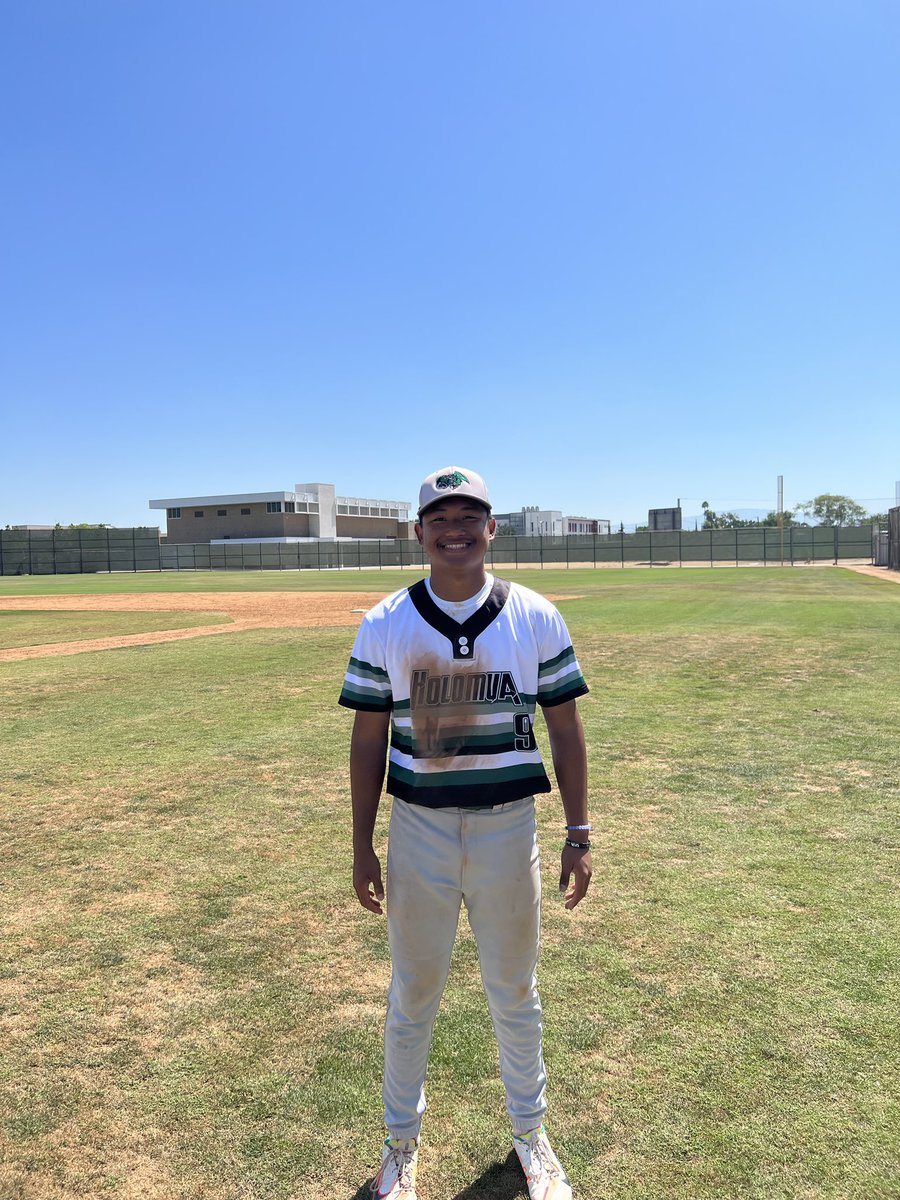 F: Holomua 2023 6, Slammers Halpin 1
PoG: <a href="/parkerflores_/">Parker Flores</a> 2-3, 2 2B, RBI, R
Pitcher: <a href="/ReynKapua/">reyn_kapua</a> 5.0 IP, 3K, 2H, 2 BB, 0R

@usapremier Firecracker National Division
