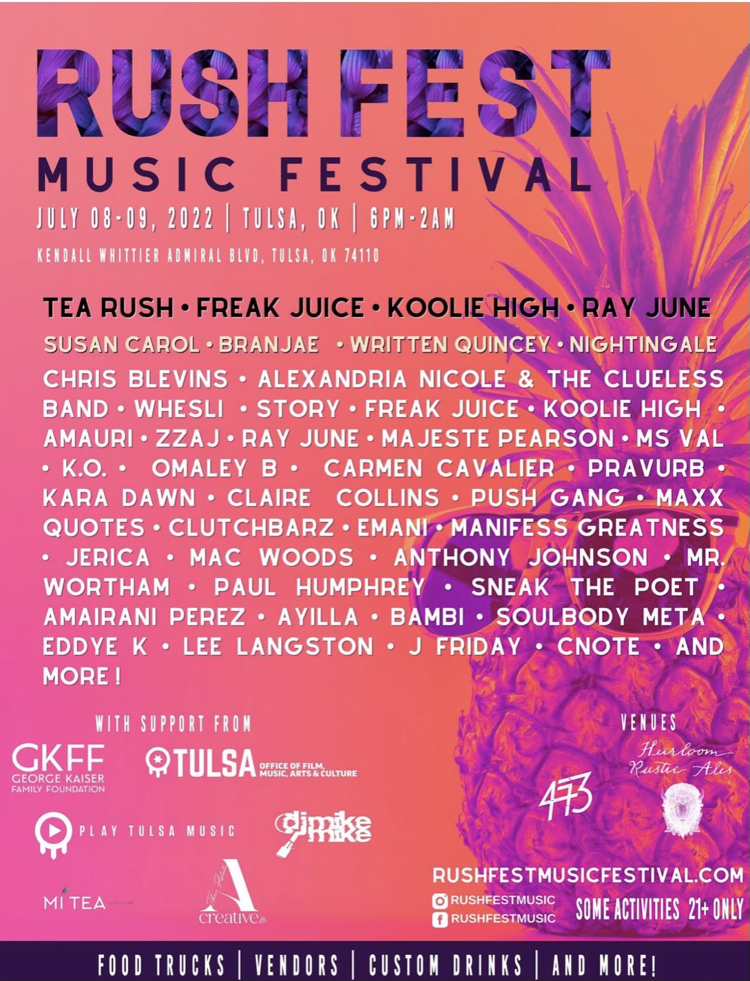Rush Fest Music (RushFest2020) / Twitter