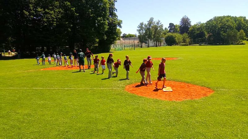 Coach-Pitch kommen in Grünwald ins Schwitzen - erding-mallards.de/16202/coach-pi…