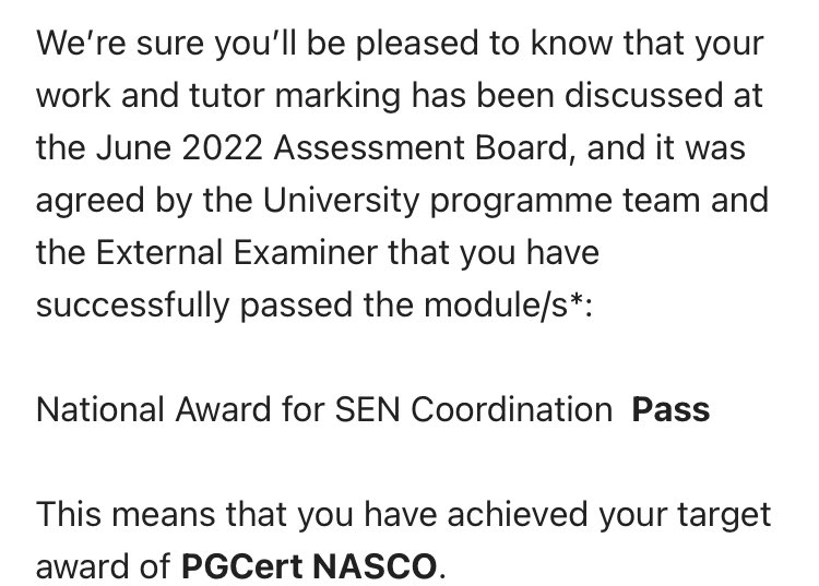 MissBMBM's tweet photo. The relief- officially qualified! 🍎 🎉 https://t.co/zV2UnjO337