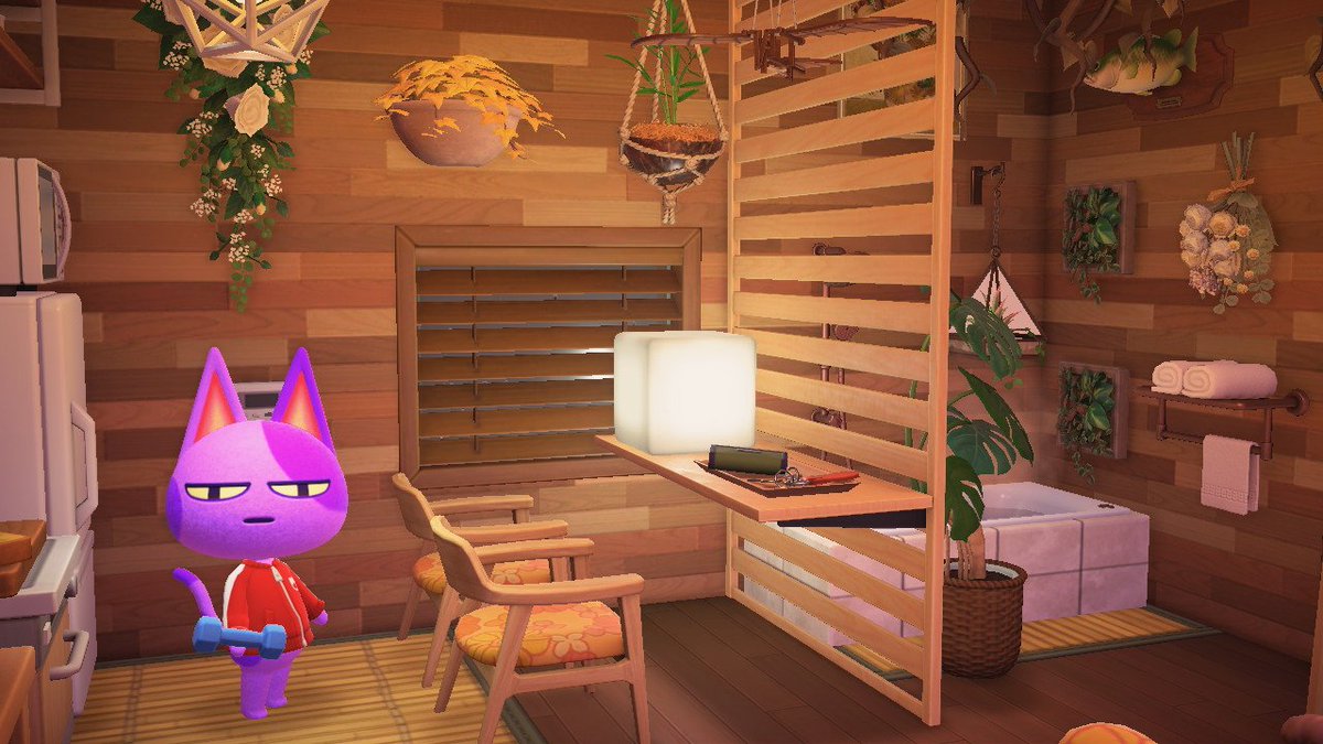 acnhmoonbeam's tweet photo. Bob's House💜🐱 #acnh #acnhdesign #acnhinterior #acnhinspo #acnhbob https://t.co/olB595Lsq4