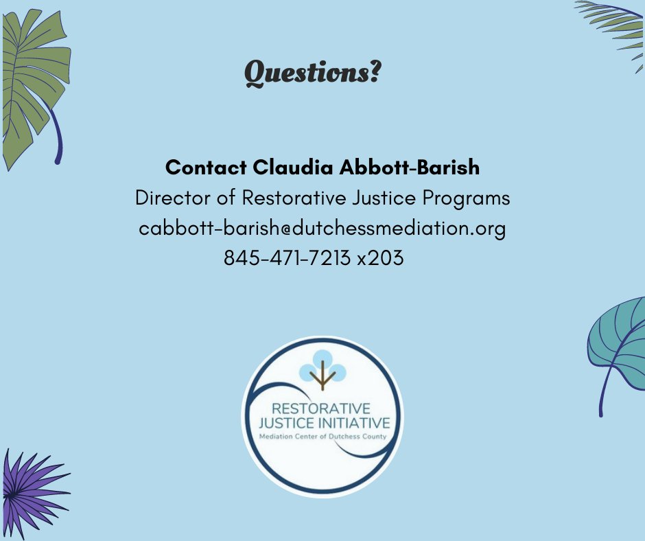 We’ve got space in our July experiential education series - where you can engage with #restorativejustice and Circle practices. Our team will share principles for building relationships and addressing harm.

Sliding scale payment options available: bit.ly/3b0rcwA.