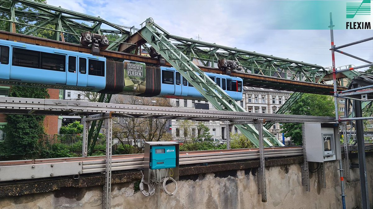 What a beautiful workplace for our steam flow meter FLUXUS G722 ST-LT – with a view of the world-famous Wuppertal suspension railway! 

MORE FLOWMETERS FOR STEAM: ecs.page.link/xGyaH

#FLEXIM #energyefficiency #steam #wuppertal #clampon #flowmetering #industrialsolutions