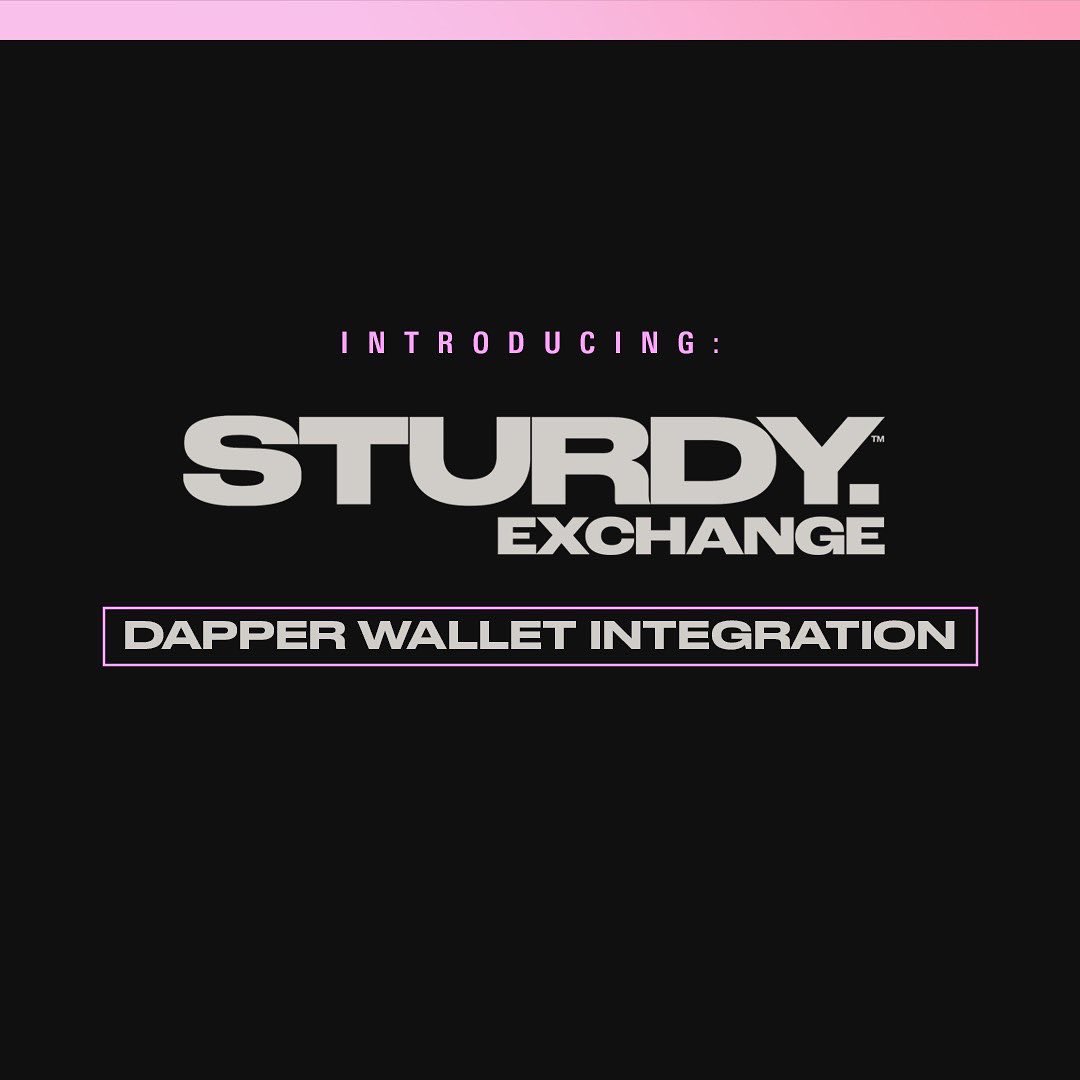 Sturdy Exchange tweet media