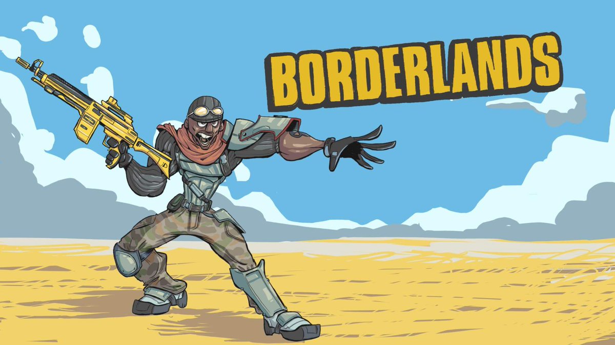 BrightBoyToons's tweet image. The Borderlands 1 crew is all here! Probably my favorite video game series #Borderlands