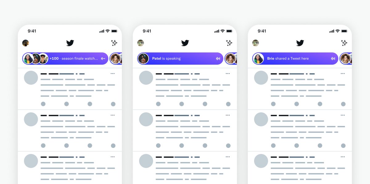 Spaces tweet media