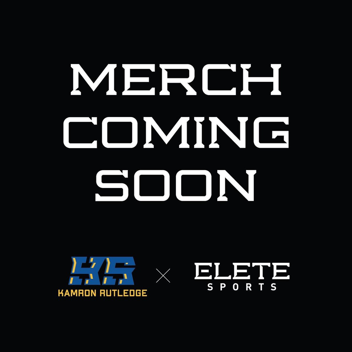 eletesports's tweet photo. We are excited to announce @KamronRutledge as a member of the @eletesports team! Elete Sports helps athletes professionally brand themselves with custom logo and merch designs while handling all the business and sharing profits. https://t.co/nJJB3zEsIP