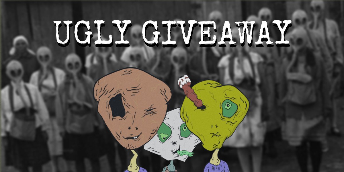 UgliensNFT's tweet photo. 🚨🛸 3 x Ugliens NFT Giveaway! 👽🚨

Time to get ugly! 3 winners, to entry:

— Retweet, like
— Tag your ugly frens
— Join https://t.co/XFEca25wBx and send /StayUgly to confirm

Winners draw in 72 hours! #StayUgly

#nft #nfts #bnb #bsc #nftgiveaway #freenft #freenfts #funlabs https://t.co/KTfPBnEUIq