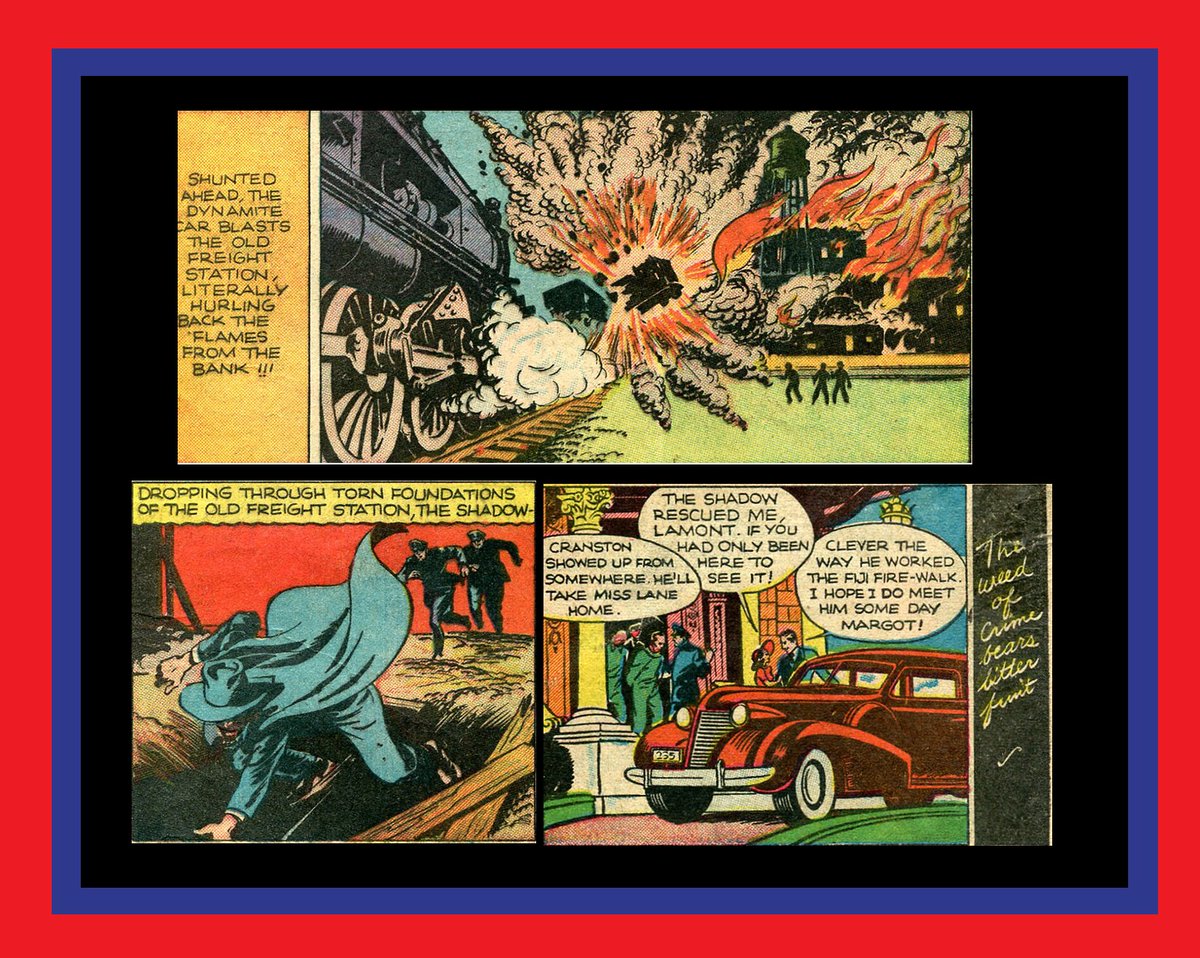 HeroesUnited_4's tweet photo. #TheShadow - The Shadow Comics-Vol 1, Issue 5, July 1940- Salamander arson/theft gang seeks to use arson to attack a bank, but Shadow stops them! #CrimeDoesNotPay. #StreetAndSmith Publications. #ShadowComics #MysteryMen -The Weed of Crime Bears Bitter Fruit-The #ShadowKnows /3of3 https://t.co/whsFTcaOlt