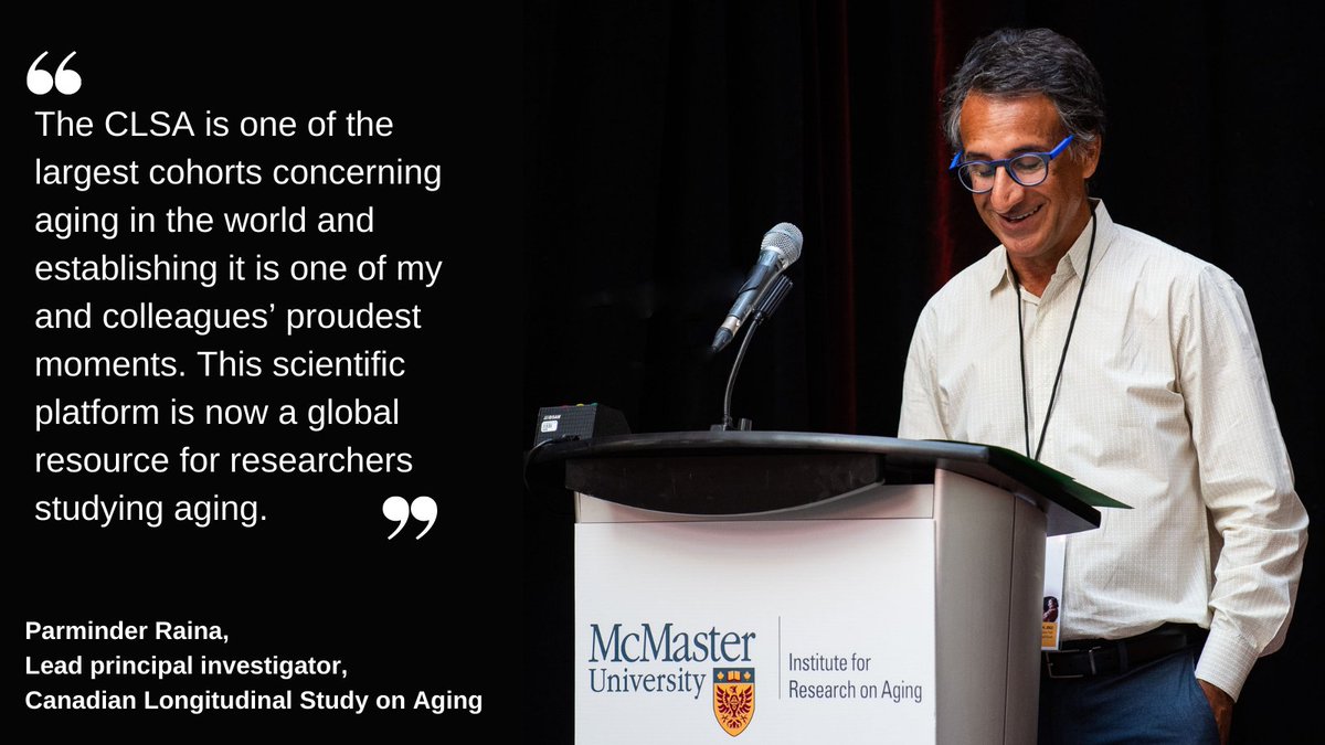 Canadian Longitudinal Study on Aging (CLSA) tweet media