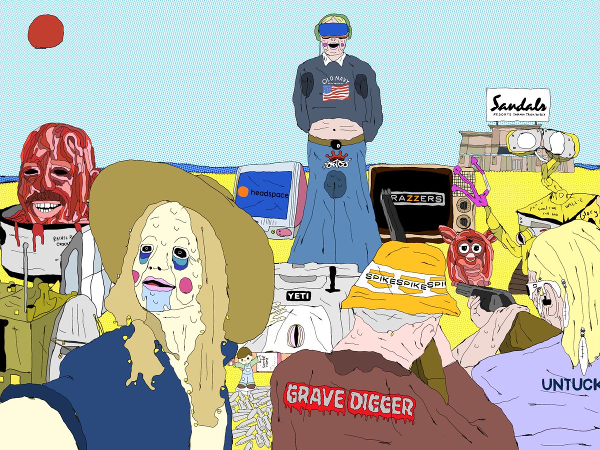 “the persistence behind the abandonment of hope is more powerful than human filth 
People were more or less comfortable in a life devoid of positive or negative consequences
They submitted themselves fully to a life of stagnation”