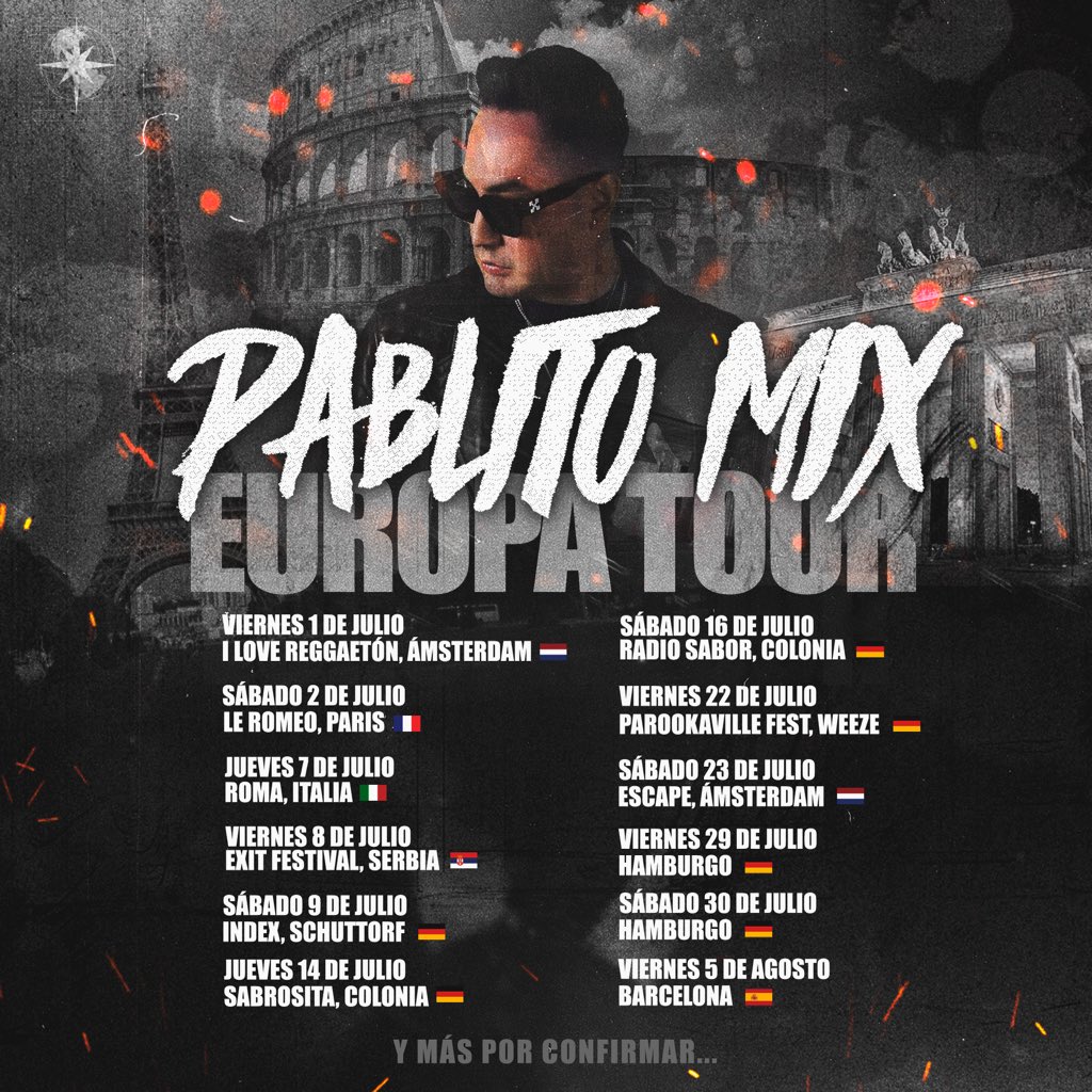 PERREO TOUR EUROPEO! 🌍👊🏼🔥