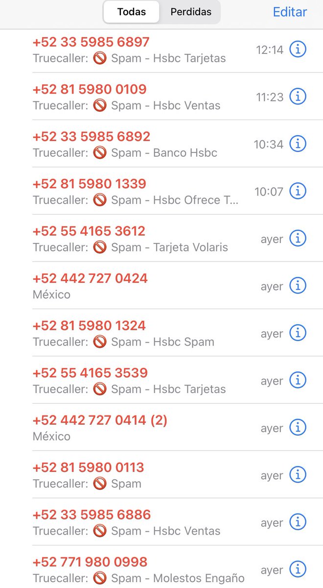 Y por esto siempre traigo en silencio mi teléfono! Que molestos son 😡😡 <a href="/HSBC_MX/">HSBC México</a> y <a href="/viajaVolaris/">Volaris</a> <a href="/Citibanamex/">Citibanamex</a> y todos los bancos que abusan de nuestros datos