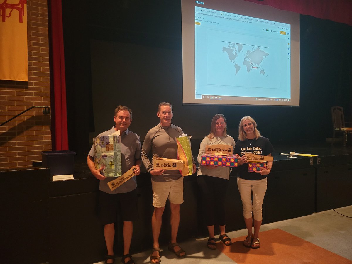 StDavidCeltics's tweet photo. School's out for these #wcdsbawesome teachers. Mr. Schumacher, Mr. George, Ms. Dlugokecki, and Mrs. Gangl have impacted so many.
We appreciate you beyond words, you are always welcome at 4 High St. https://t.co/voai4BxsGX