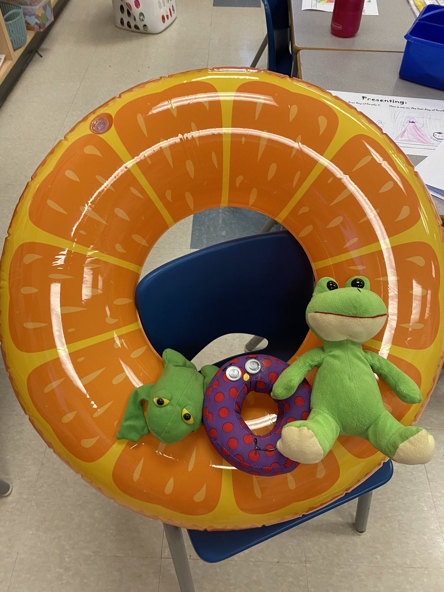 Freddy &amp; Freeda The Five Frogs &amp; Zero The Hero wish all the Groovy Grade 1’s a safe and fabulous summer! ☀️🍦💕
<a href="/nikifurfaro/">Niki Furfaro</a> <a href="/FalconFeat/">St. Francis</a>