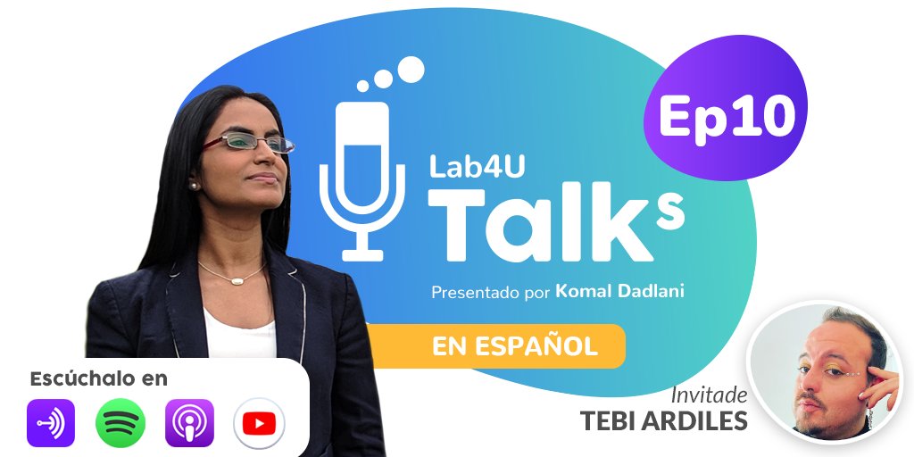 En el #mesdelorgullo conversamos con Tebi Ardiles sobre #inclusión, #diversidad y derechos de la comunidad #LGBTIAQ+ en #educación y más. ¿Sabes qué es la Pedagogía Queer? ¡Entérate en el ep. 10 de #Lab4UTalks! Escúchanos en #Spotify, #ApplePodcast y #Youtube