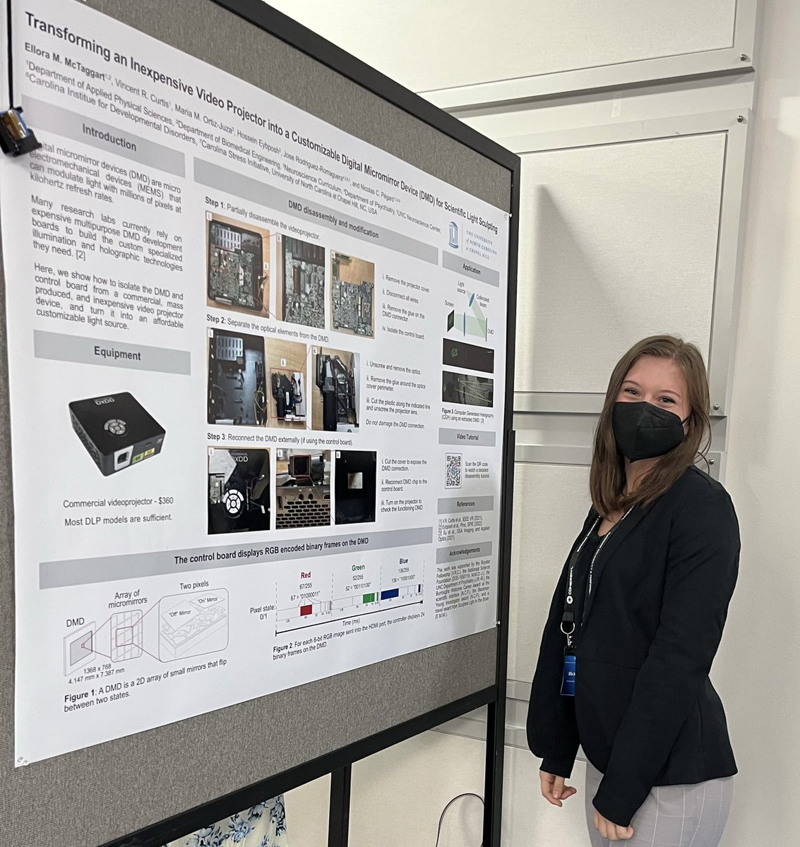 e_11_ie's tweet photo. This weekend I had the honor of presenting my poster at the @SLBconference. Huge thank you to the organizers for fostering the growth of a community at the intersection of neuroscience, computer science, and optics research! https://t.co/nf5mwCxZlY