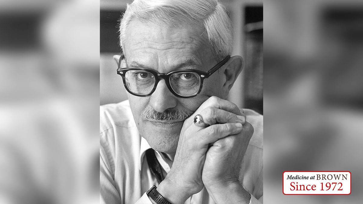 The Warren Alpert Medical School on Twitter "1973 Professor of