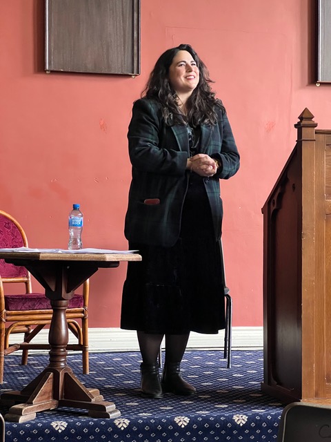CarlowUMFA's tweet photo. Congratulations to poet Kim Nall, MFA! On June 15th, Kim defended at Trinity College, Dublin. Amazing poets Lee Ann Roripaugh, Jean O'Brien, and Sean Hewitt were on her committee. She gave a beautiful reading from her manuscript, Ghost Lights. 💐 @kimnallpoet https://t.co/0tDvQmnSeW