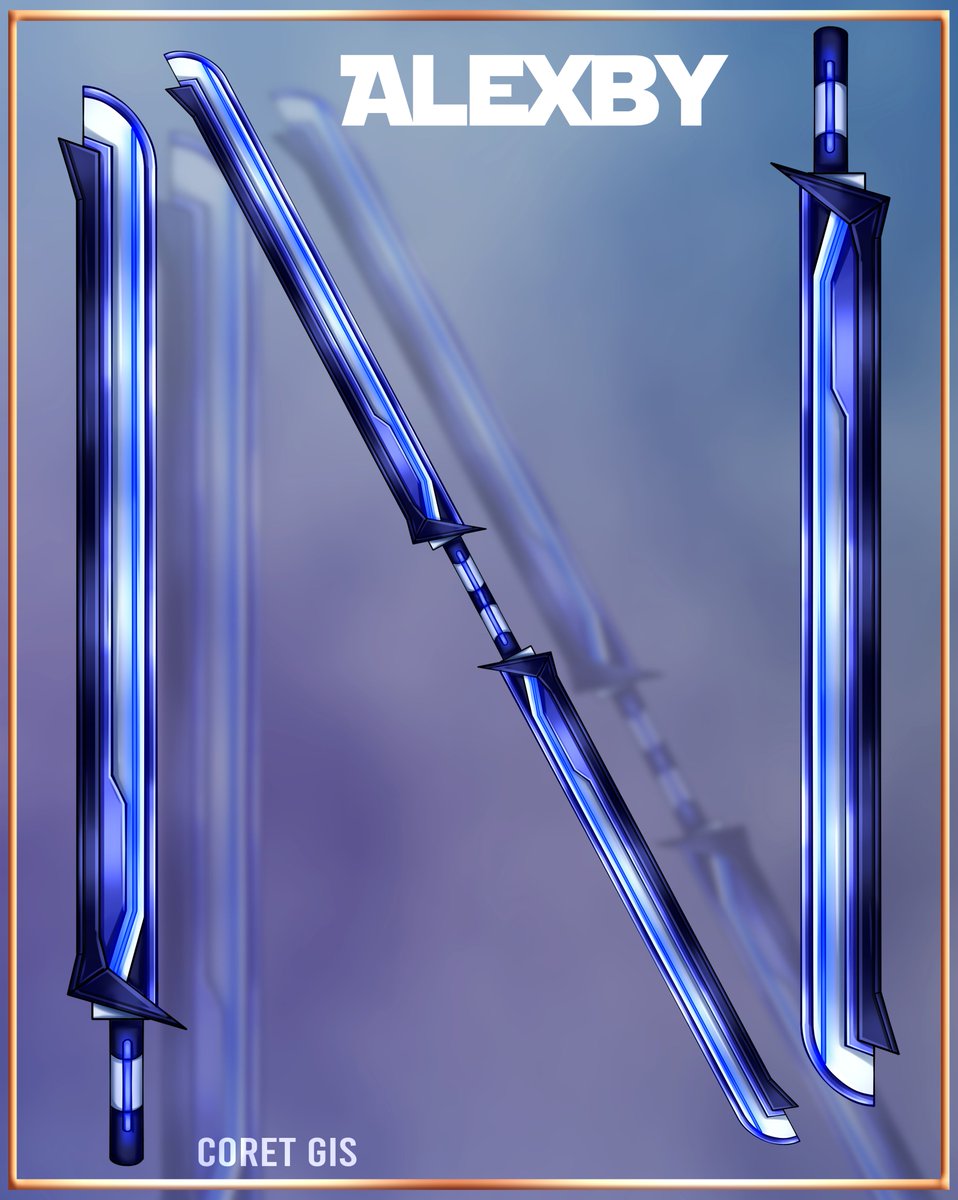 Aprovechando que vuelve Karmaland vuelvo a subir algunas de las armas que diseñé para los chicos~~