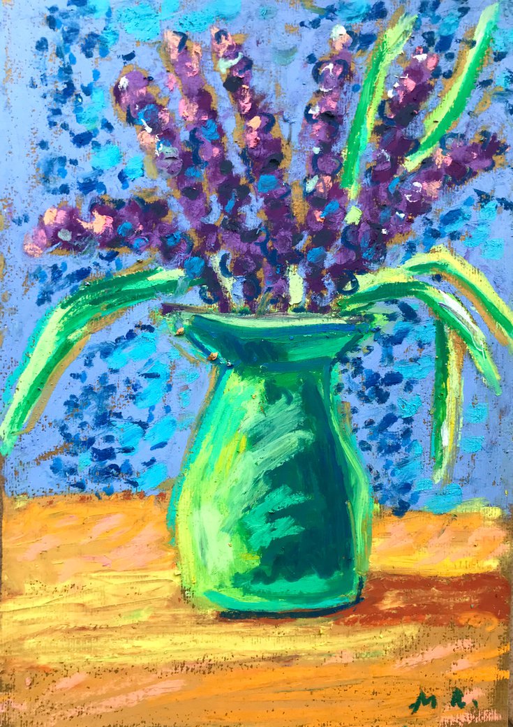 artfinderlatest's tweet photo. Spring Flowers III by Milica Radović #pastel #drawing #art https://t.co/0fZcjYLWfa @artfinder https://t.co/QujYiIRwc8