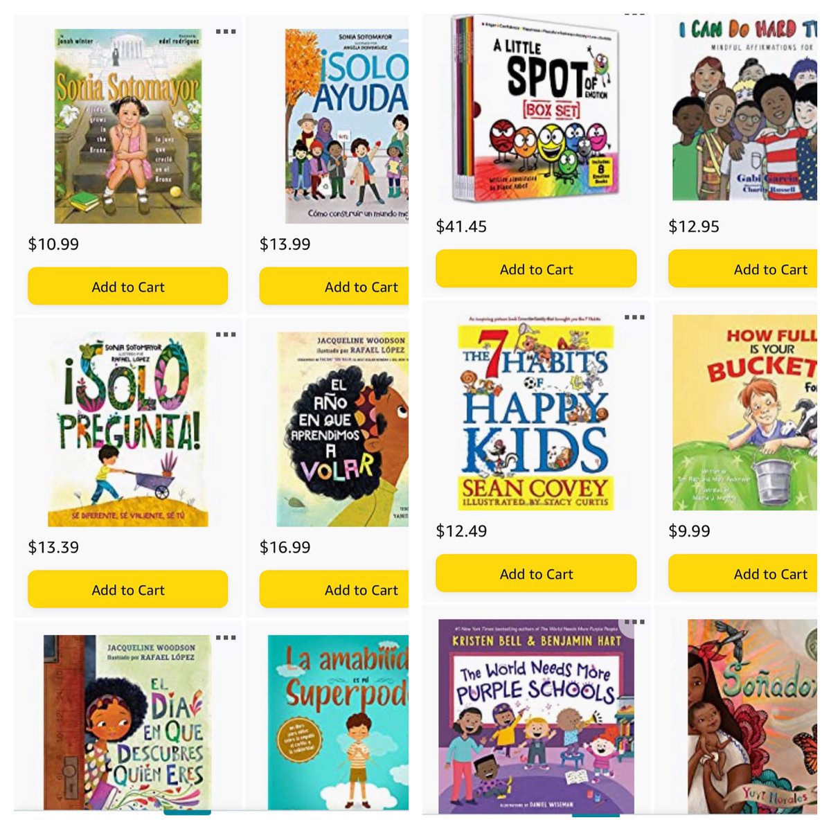 Help me create a welcoming environment where my Ss feel inspired 2 share their personal story n establish relationships early on. These tools will help my Ss explore, embrace &amp; celebrate our differences. Be a step in our ladder to equity &amp; inclusion! 
amazon.com/hz/wishlist/ls…