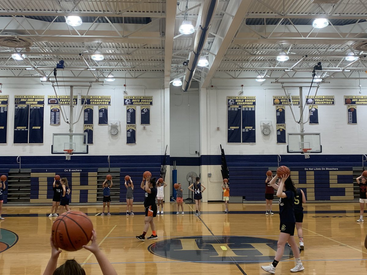 Halfway through the week of Coach Julie Haledjian’s Basketball Camp! It’s been such a great turnout and so much energy everyday in the gym by the campers and counselors!