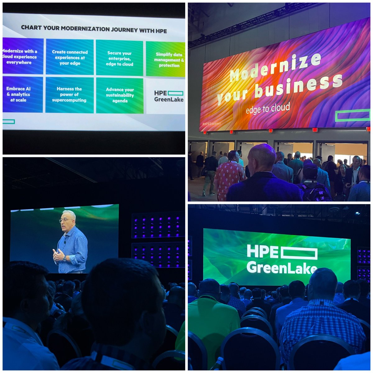 _cppassociates's tweet image. Day 1 of HPE Discover 2022 is in the books! We thoroughly enjoyed the keynote discussion about HPE GreenLake and are excited about the new innovations on their way.  #CPP #HPE #Discover