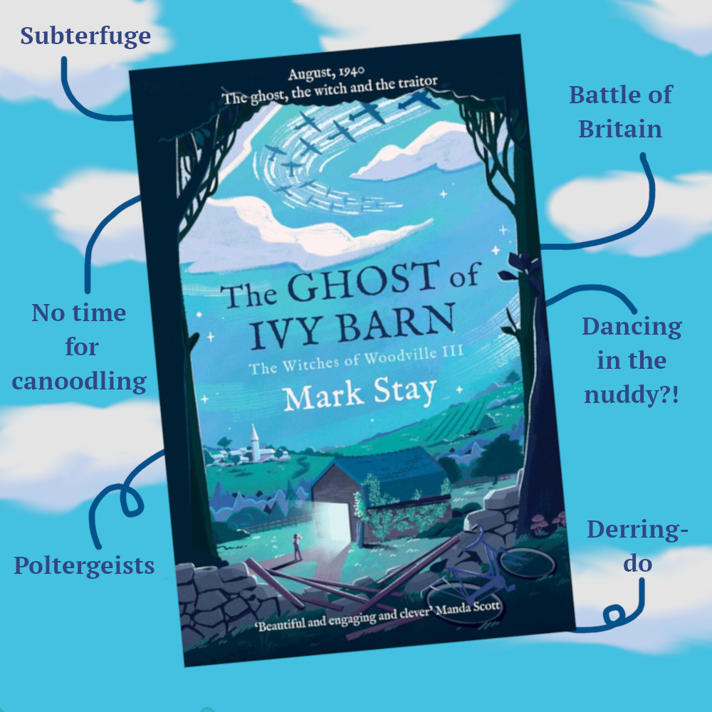novelshire's tweet photo. Book Review
The Ghost of Ivy Barn - Mark Stay @markstay
(The Witches of Woodville Book 3)
⭐️⭐️⭐️⭐️⭐️
Pub 7th July @simonschusterUK
Return to the ever so slightly peculiar village of Woodville...
#TheWitchesOfWoodville #TheGhostOfIvyBarn #NetGalley #FantasyFic https://t.co/7iwcOsNtyS