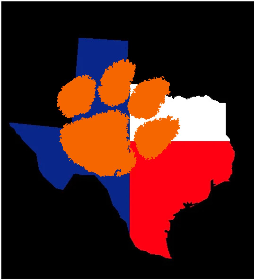 Texas 🤠🇱🇷 ➡️ Clemson pipeline is GROWING.