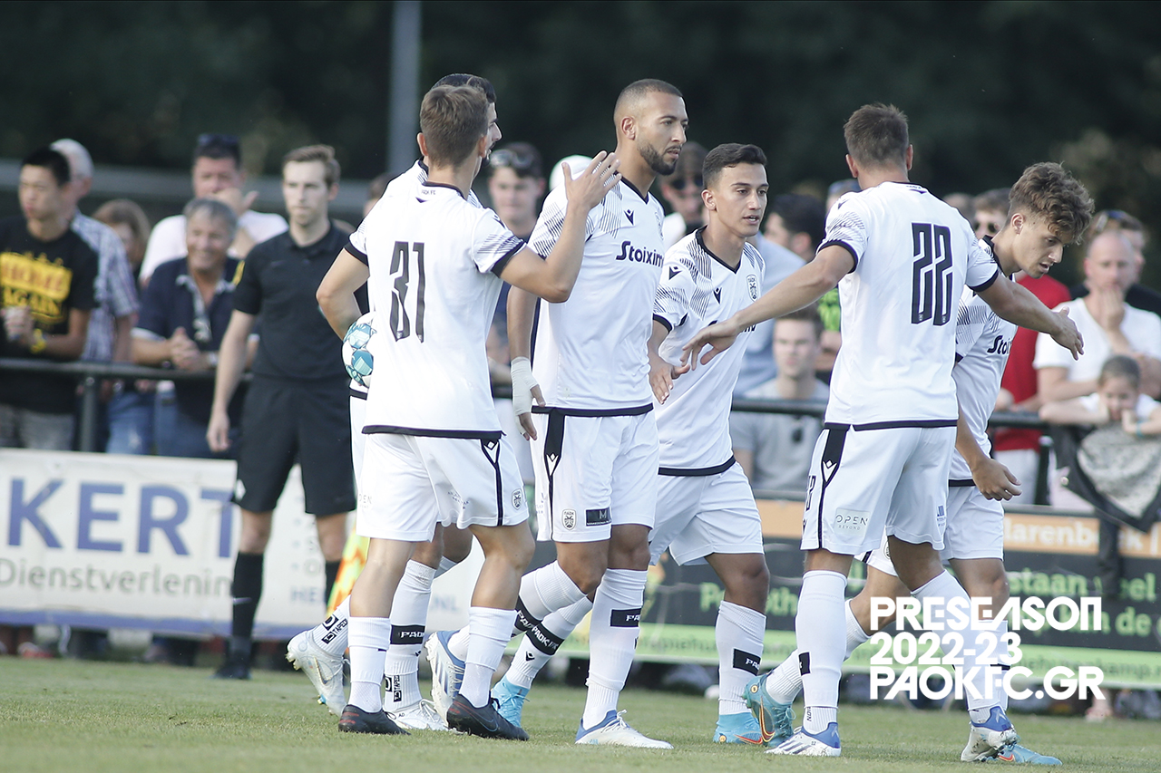 Τα εύσημα στον Λύρατζη για το 0-2.