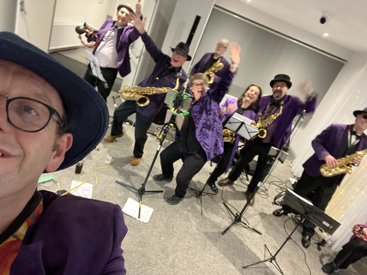 Richard Slater🌹 (@lbvpublisher) on Twitter photo My office this evening. <a href="/StirkHouse/">Stirk House Hotel</a> with <a href="/blowjangles/">Blowjangles</a> having lots of fun playing for the @WestCravenHigh Prom. 🎸 🎷 🥁 🎹 🎤 🎶 My office this evening. <a href="/StirkHouse/">Stirk House Hotel</a> with <a href="/blowjangles/">Blowjangles</a> having lots of fun playing for the @WestCravenHigh Prom. 🎸 🎷 🥁 🎹 🎤 🎶