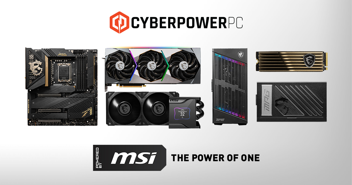 CyberPowerPC_UK's tweet photo. Do you need a #poweredbymsi system in your life? We think you do! 

These PCs are @MSI__UK verified, built by us, using the best MSI components we have to offer!

👉 Check them out: https://t.co/ywqS11vTAr https://t.co/jxz7eYyUfU