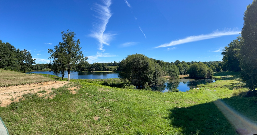 villedieulake's tweet photo. What an amazing view there is from the Fisherman's Hut which is coming along nicely! :-) 

#angling #carppassion #carpworld #carpfever #carpangler #villedieulake #fishinginfrance #fishoftheweek #fishing #fishinglife #carpy #carpfishing #catchandrelease #karpfen https://t.co/zfOCg56t9T
