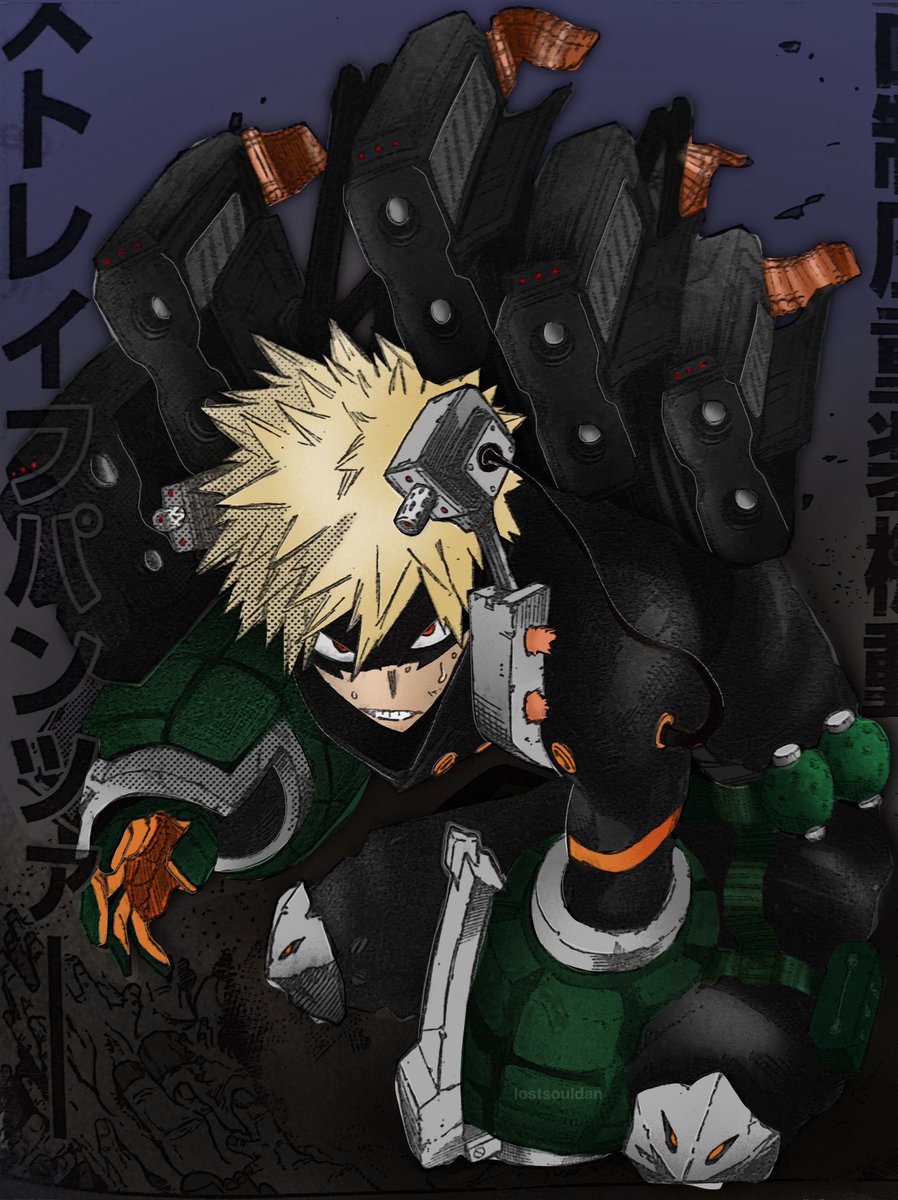 lostsouldan's tweet image. was bored and coloured this a bit eh.. 
#MHASpoilers