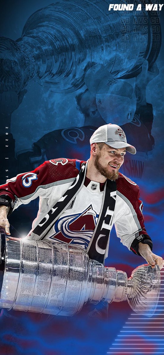 DJBawlzy's tweet image. Just letting that smile and Cup grace my phone for a while. ❤️👏🏻@Avalanche #nichushkin