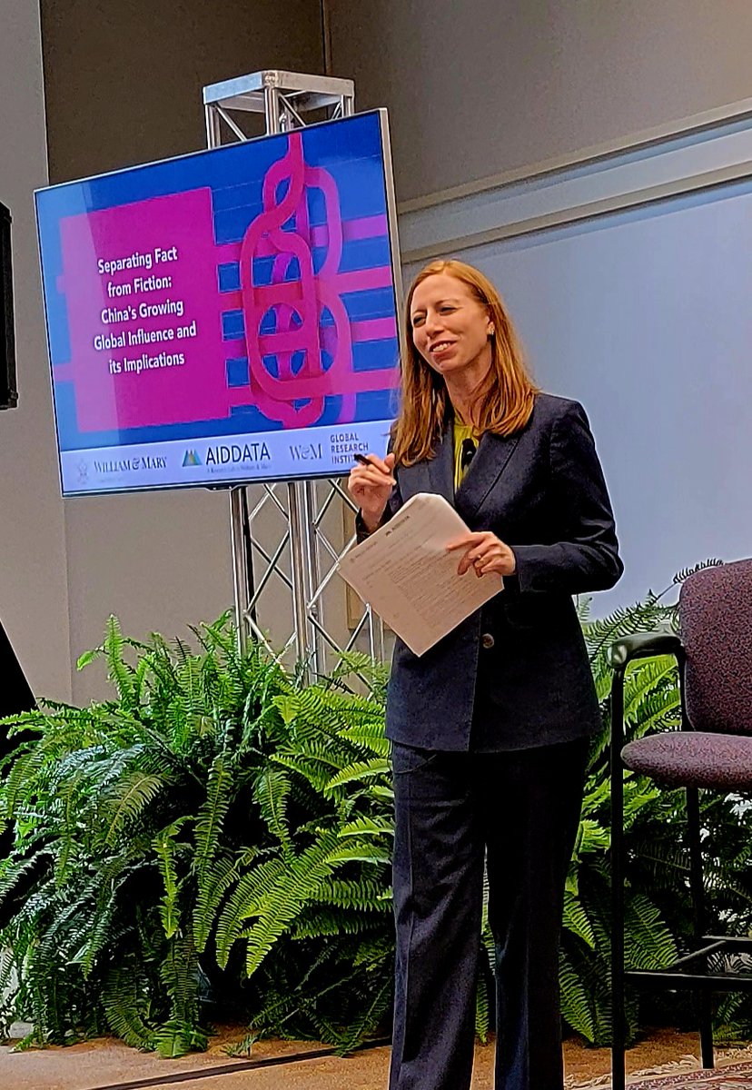 MikeTierneyIR's tweet photo. Last week was inaugural W&amp;M China Conference hosted by @williamandmary, @AidData, @global_wm. Nice to see scholars, policy practitioners, and business leaders here in Williamsburg. Thanks for leadership from @samanthajcuster, @MalikAmmar, and Brad Parks.  #WMChinaConference  1/3 https://t.co/6RCwLolLOs