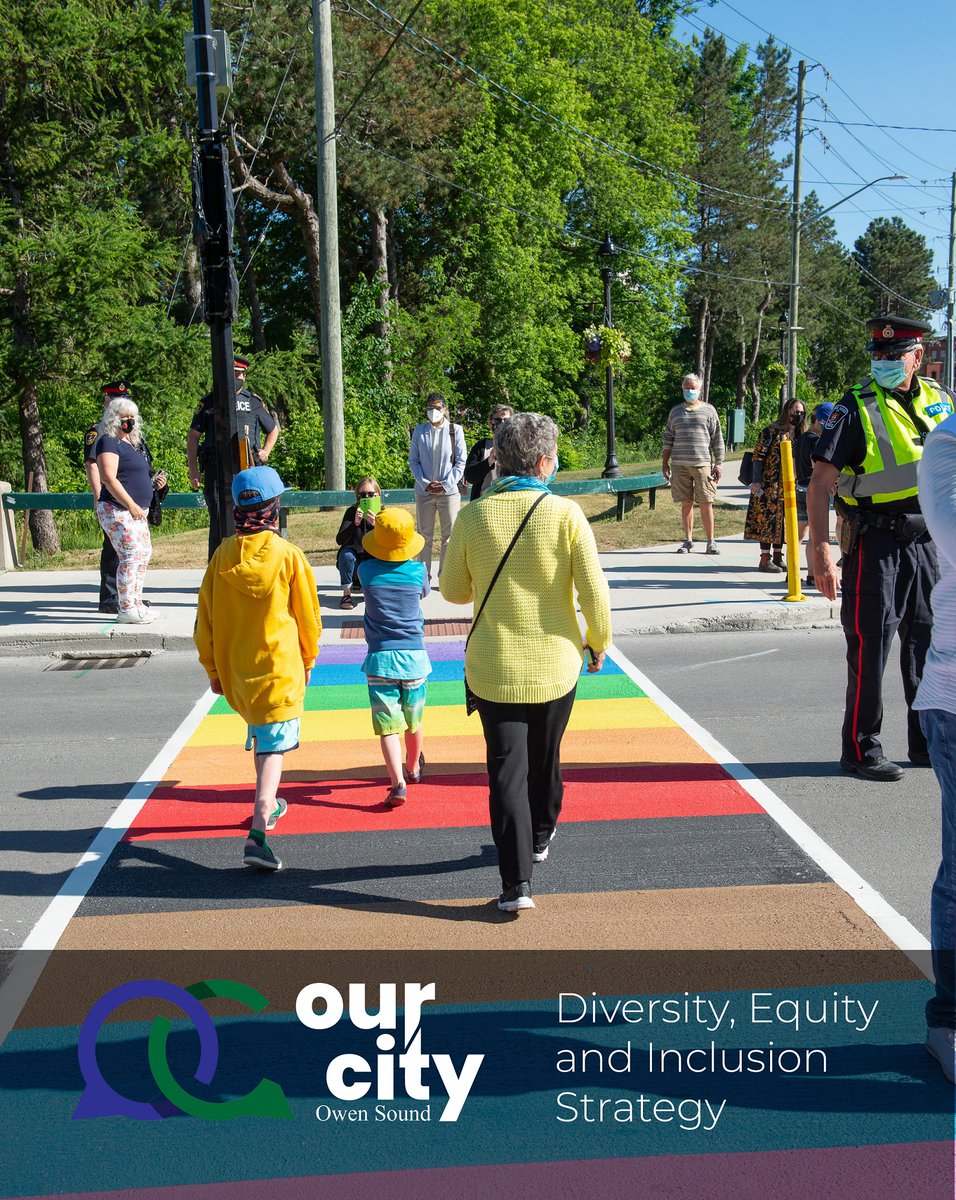 What would diverse, inclusive and equitable city services and programs look like to you? Join the conversation as we develop a Diversity, Equity and Inclusion Strategy at Our City #OwenSound. ow.ly/BlW250JKWo2 #CollaborativeCity