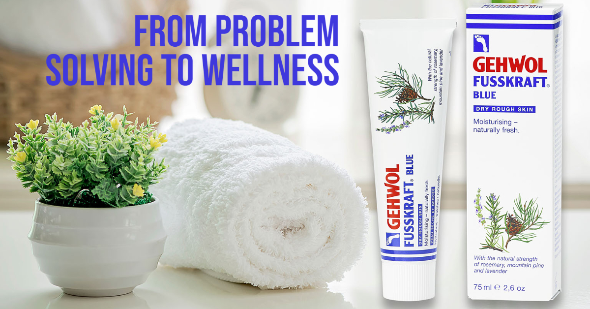 Whether you are looking to treat a specific problem, or just to achieve a sensation of wellbeing, GEHWOL provides the right product for every need.

GEHWOL, FROM PROBLEM SOLVING TO WELLNESS