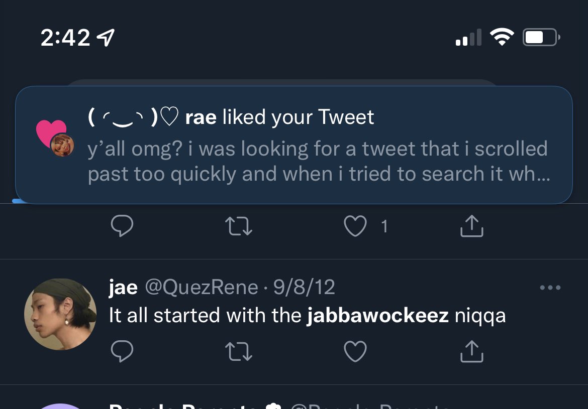 it was @/ QuezRene like? 😭 i know it’s old but still it was more tweets of them using it
