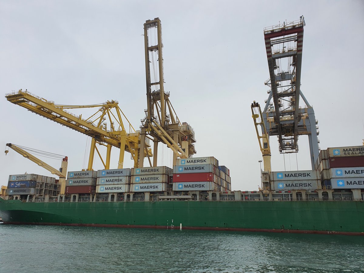 transportevents's tweet photo. A breezy technical site visit to the Port Autonome de Dakar Sénégal where everyone was thoroughly impressed with the extensive and impressive operation. Located at the intersection of shipping lines linking Europe to South America, North America to South Africa, the port of Dakar https://t.co/SSlkwuZnqa