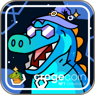 elynch303's tweet photo. This is my entry to the @CrogeNFT $10,000 design contest @crogecoin #crogecoin 🐊 https://t.co/wjKT8LYgAC