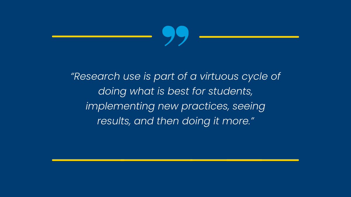 UDCRUE's tweet photo. Check out the latest report on #researchuse in schools from our center-a mixed methods look at what we call “deep use” schools https://t.co/FyDYEthNhf #schoolimprovement #educhat #transformURE https://t.co/2gffEpYLgl